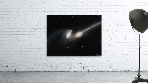 Double Spiral Galaxies  Wall Preview