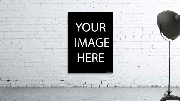 YOUR IMAGE HERE BLACK Wall Preview