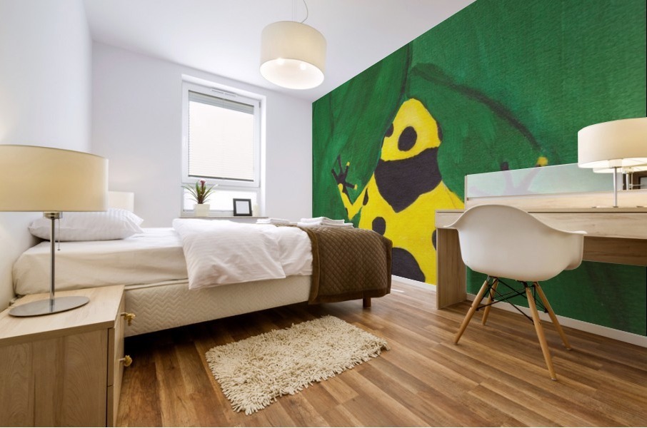 Dart Frog Mural print