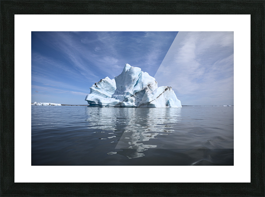 Iceberg Picture Frame print