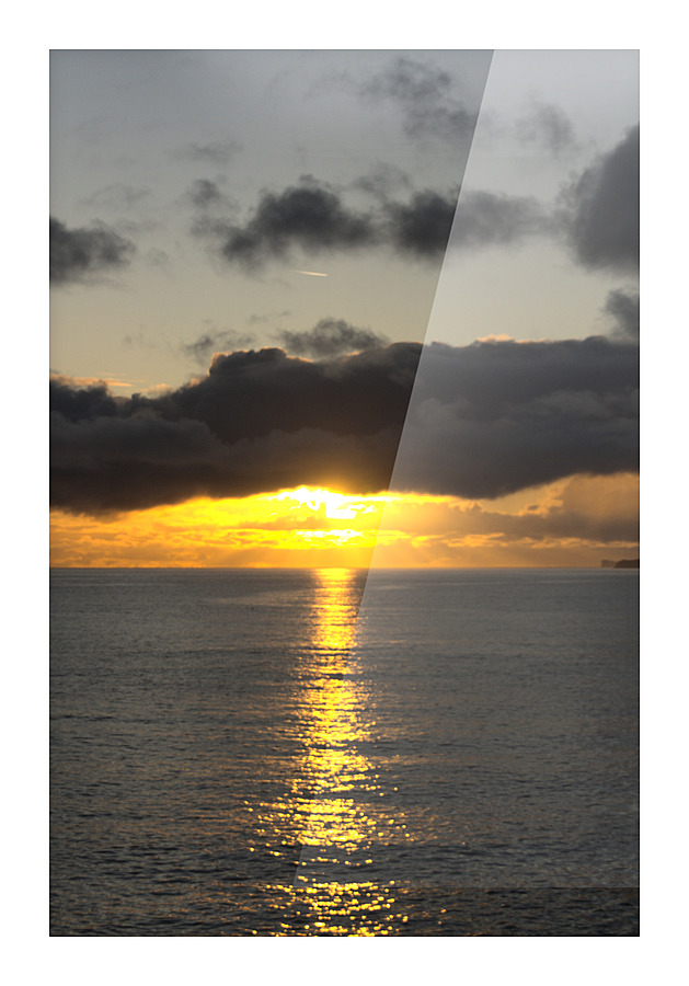 Icelandic Sunset Picture Frame print