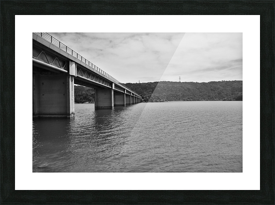 A French Bridge Picture Frame print