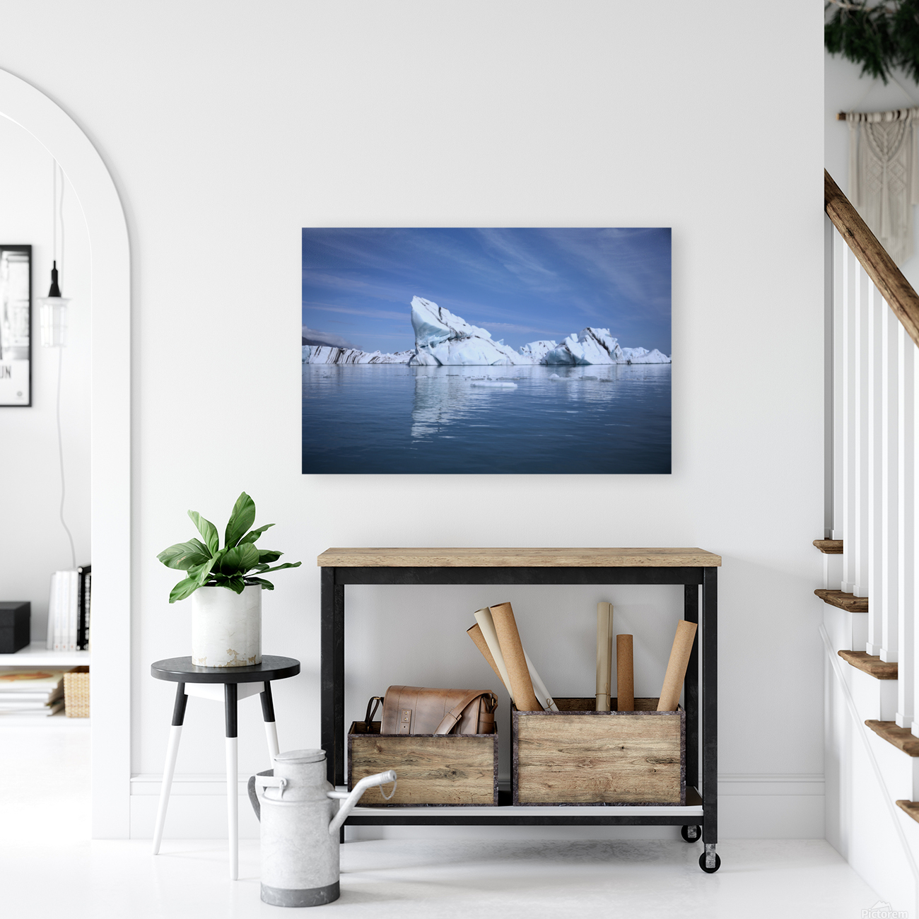 Icelandic Summer Iceberg Reproduction