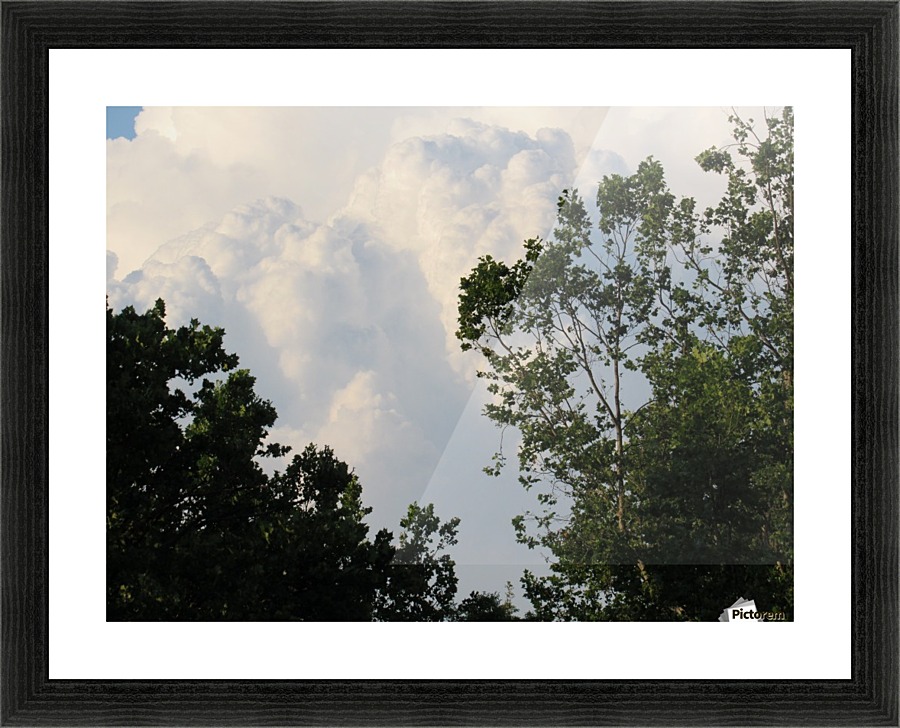 Clouds in Philomont, Va. Picture Frame print