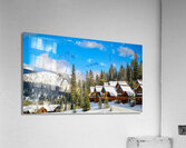 Big Sky Cottages Acrylic Print