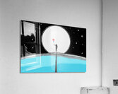 Moon Shadow Acrylic Print