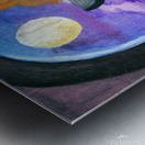 Window view Metal print