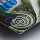 Space Time & Matter Metal print