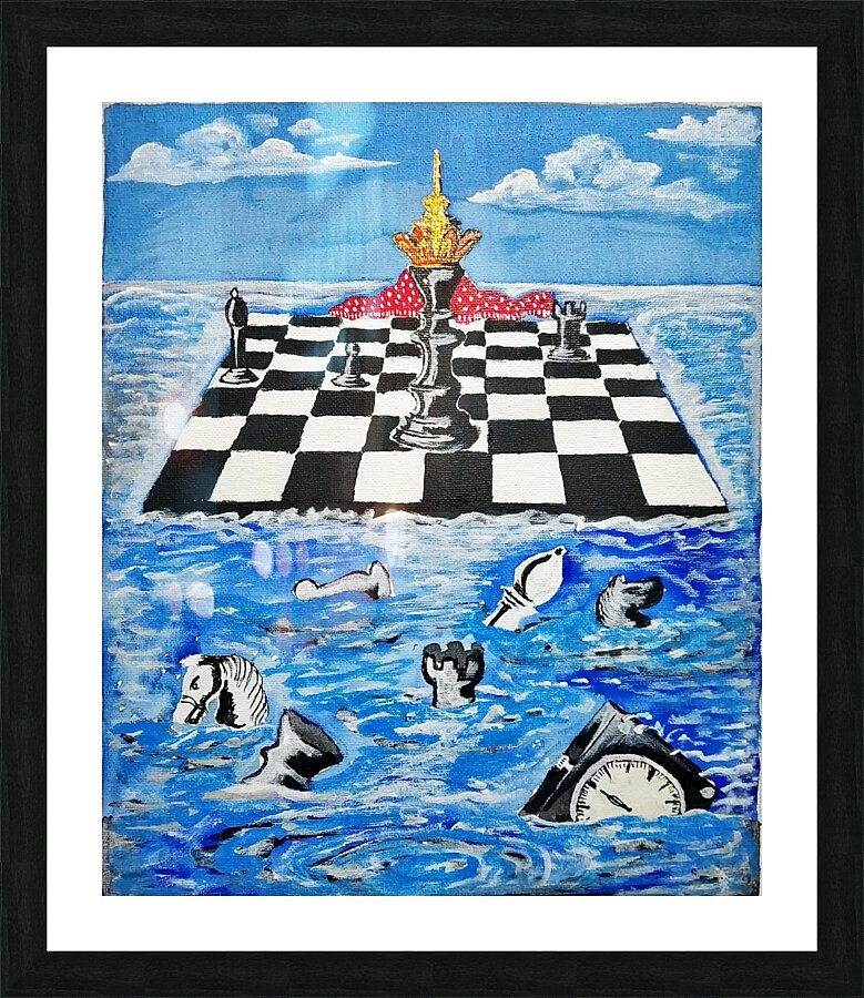 The King Picture Frame print