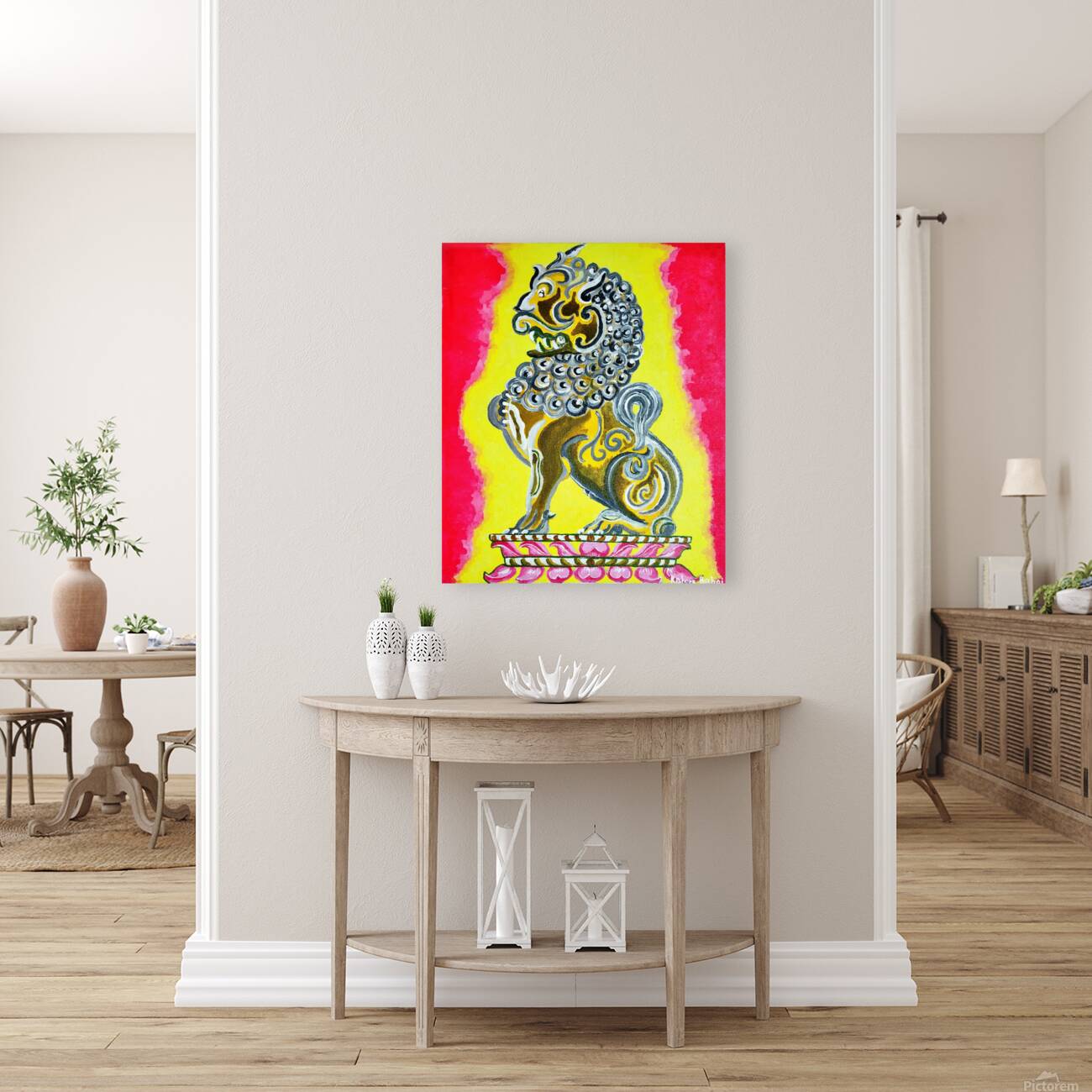 Majestic Lion Reproduction