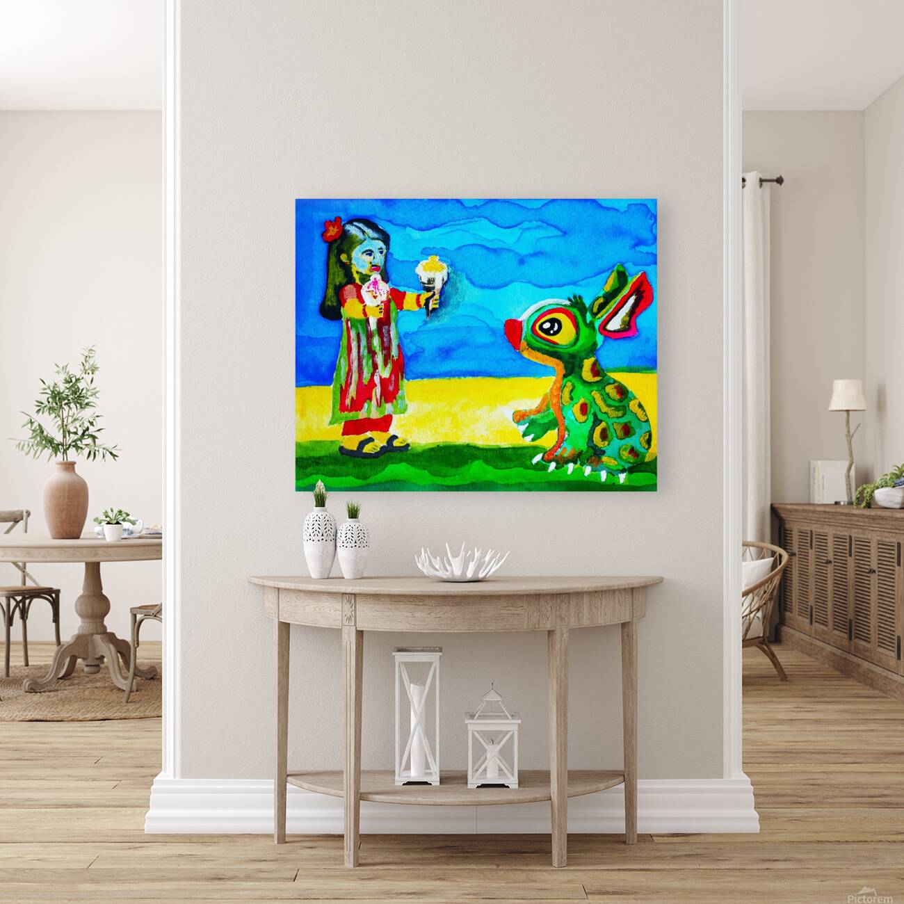 Unspoken Compassion Reproduction