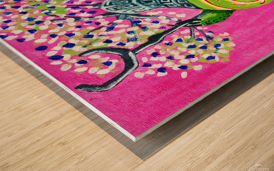 Grand Master Oogway Wood print