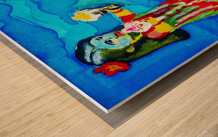 Unspoken Compassion Wood print