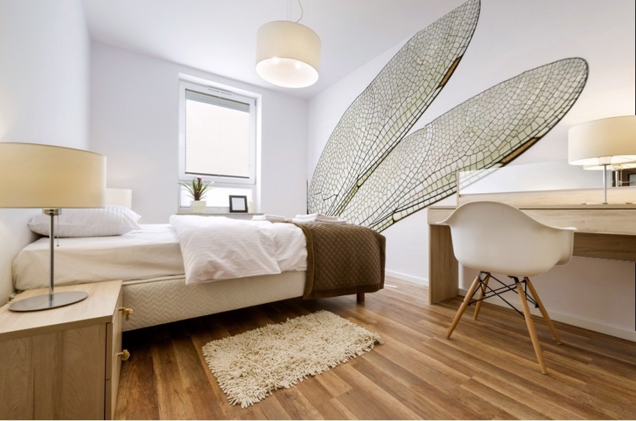 Dragonfly Wing Mural print