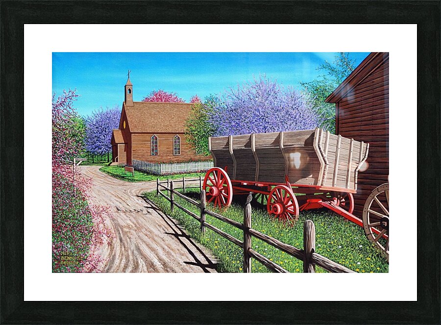 Orchard Prairie    Picture Frame print