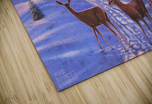 Winter in Running Springs Mike Bennett puzzle