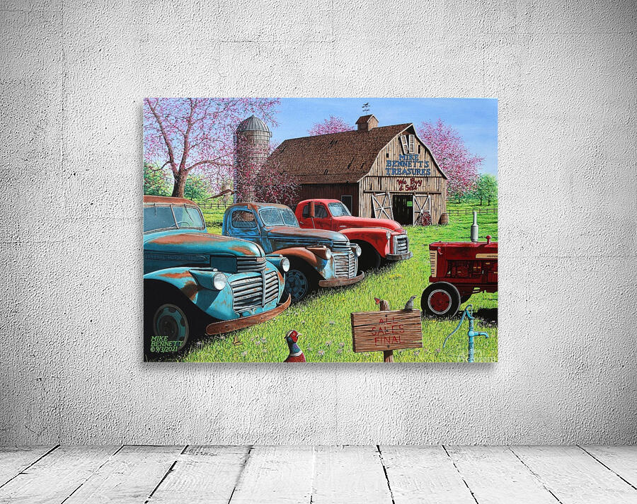 Mike Bennetts Treasures Wall Preview