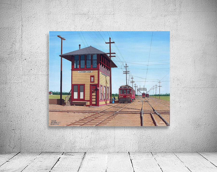 Pacific Electric  Trolley  246 Wall Preview