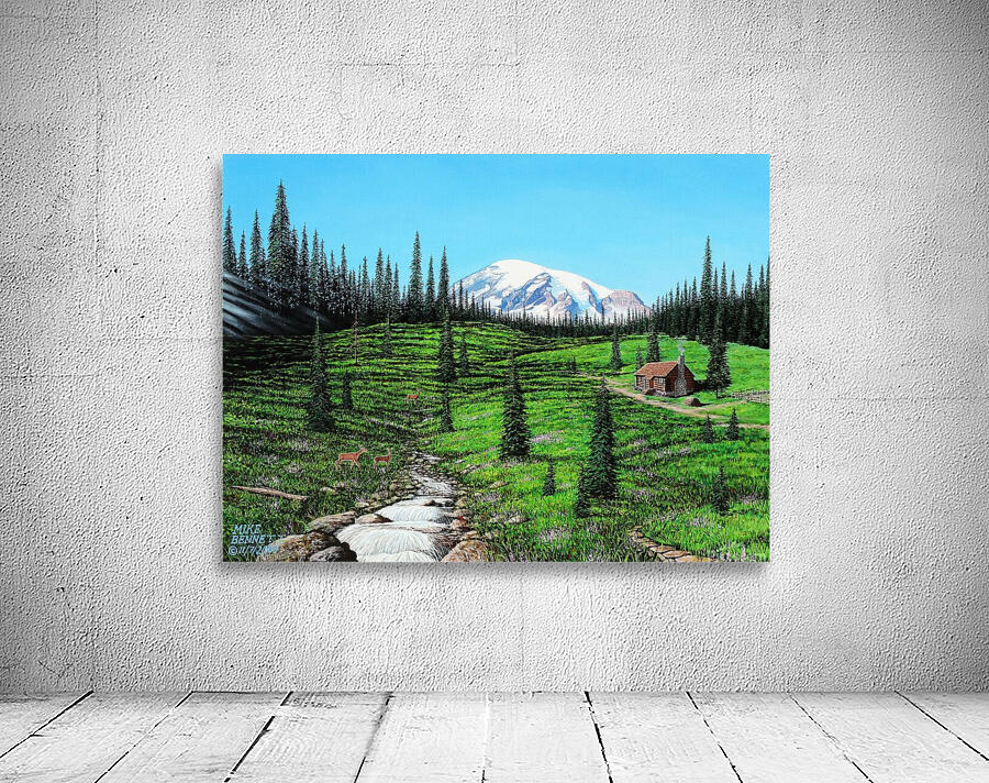 Alpine Meadow Cabin Wall Preview