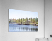 Promontory Guide Cabin Acrylic Print