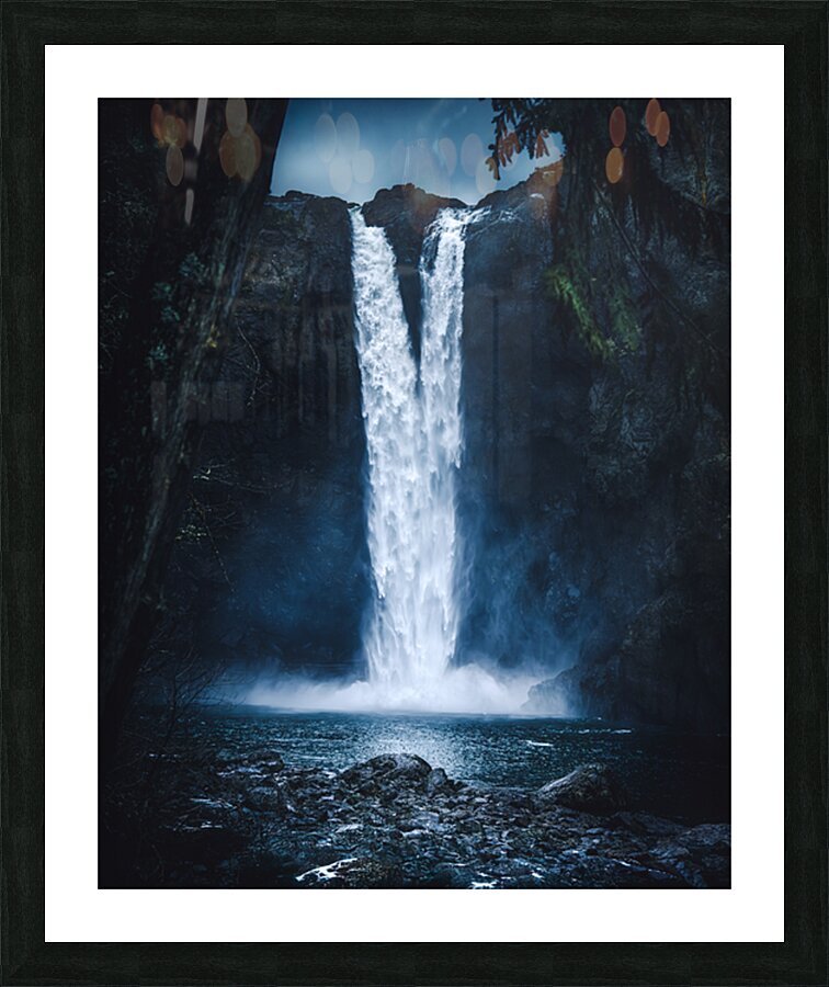 When Darkness Falls  Picture Frame print