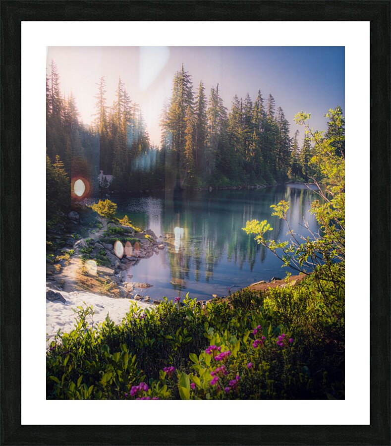 Pacific Crest Mirage  Picture Frame print
