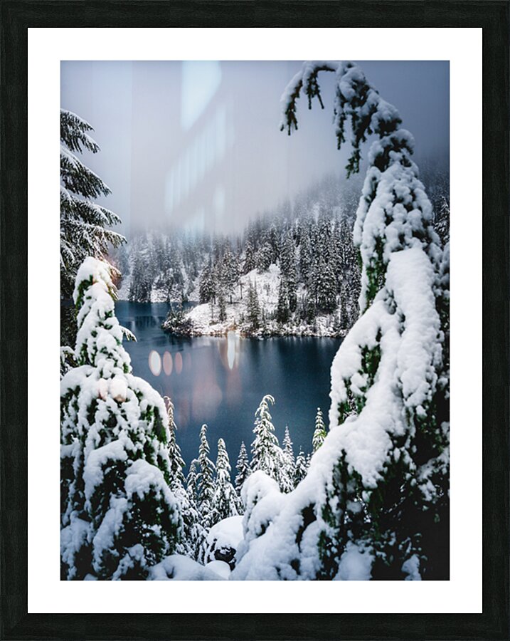 After the Blizzard  Picture Frame print