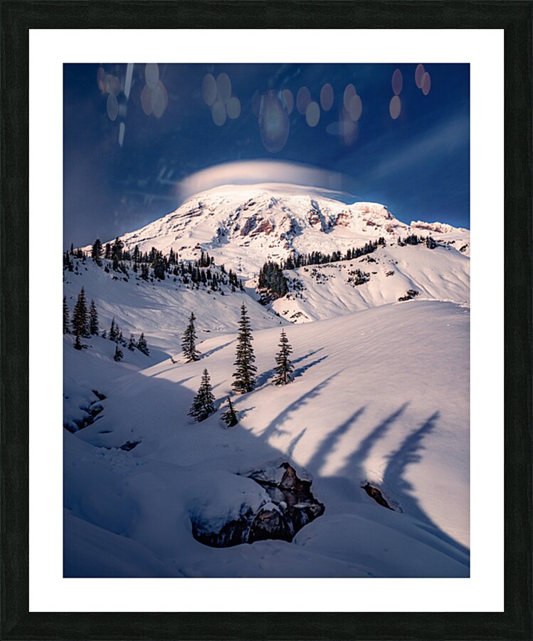 Lightest Crown  Picture Frame print