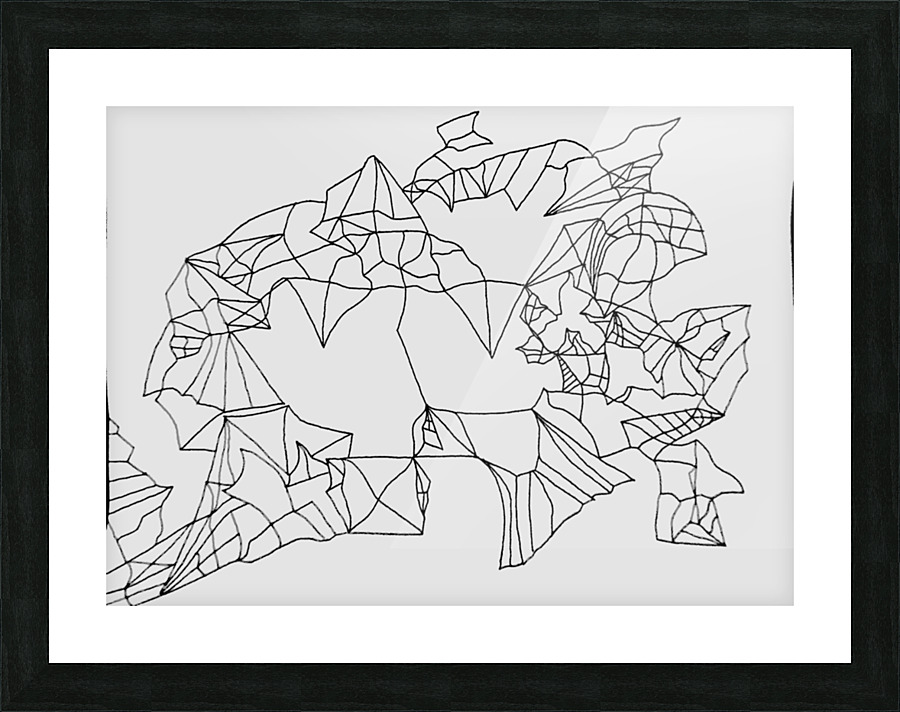 Fred Bugs Fragments Picture Frame print
