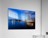 Boston Harbor before dawn Acrylic Print