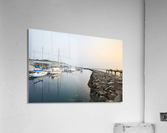 Twilight marina Acrylic Print