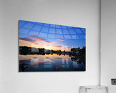 Cloud reflections in still waters Acrylic Print