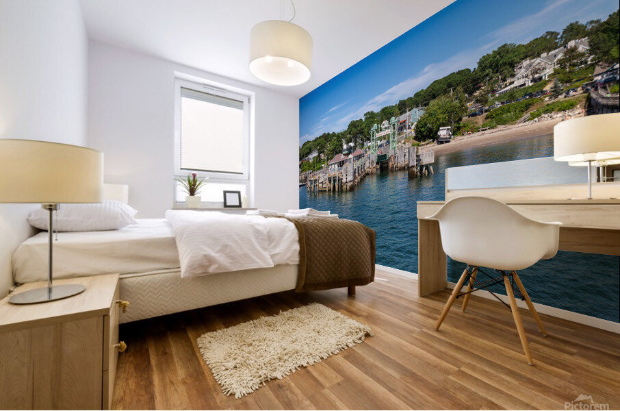 Ferry dock Mural print