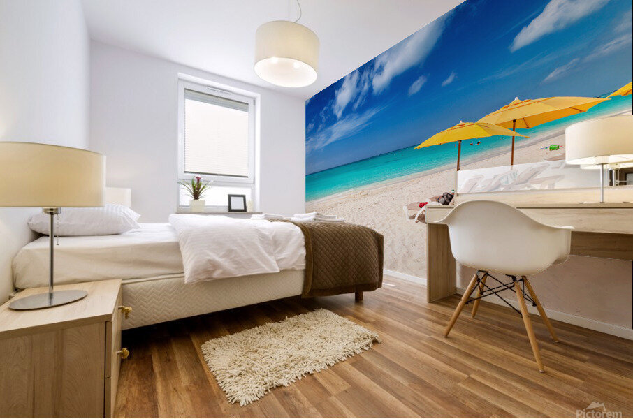 Grace Bay Beach Mural print