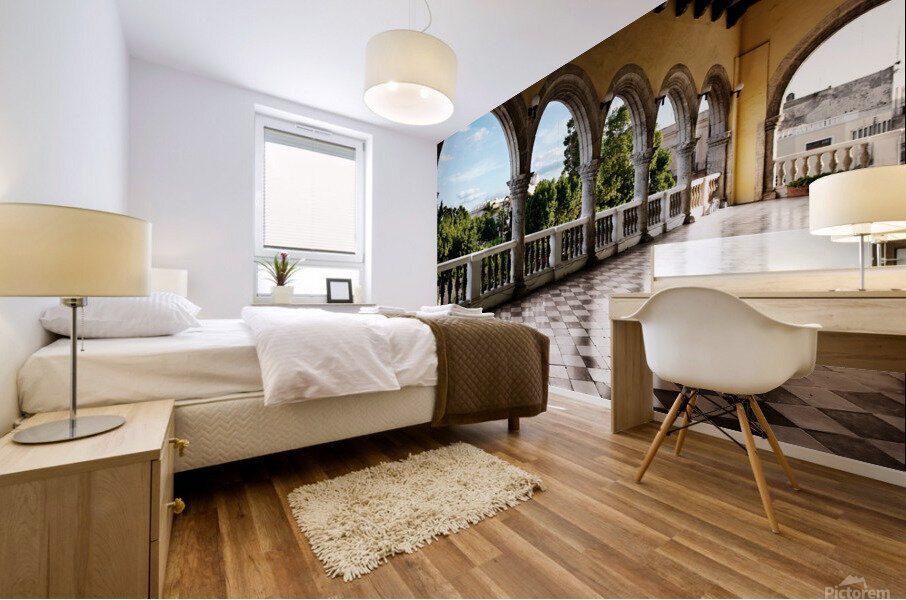 Colonial legacy Mural print
