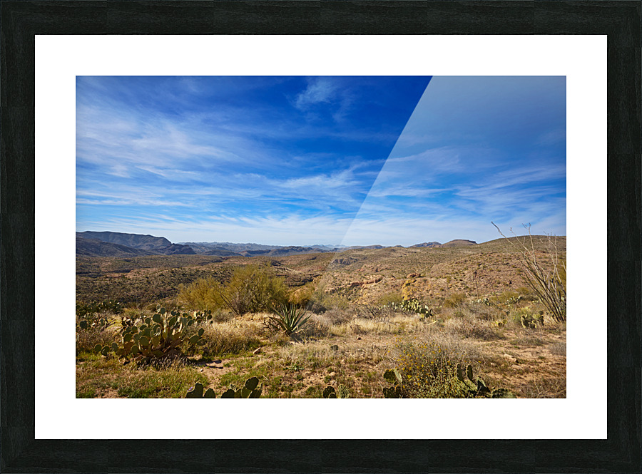 Apache Trail 140215 0132 Picture Frame print