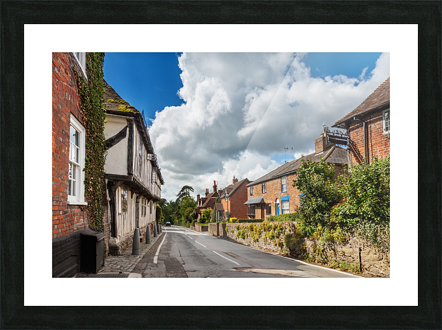 Upper Street Hollingbourne Picture Frame print