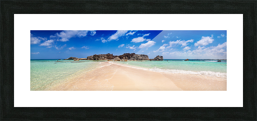 Dragon Cay panorama Picture Frame print