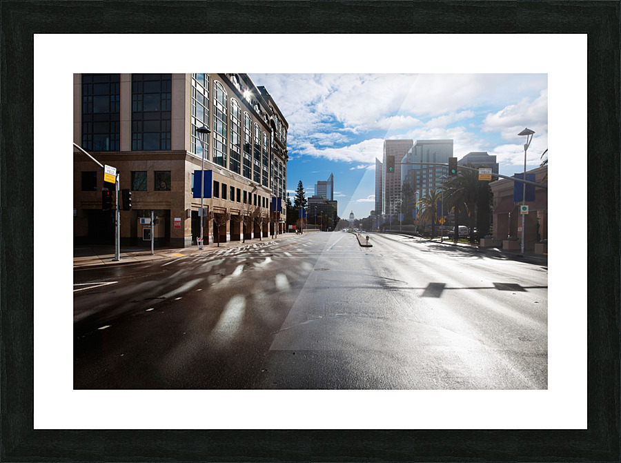 Capitol View Picture Frame print