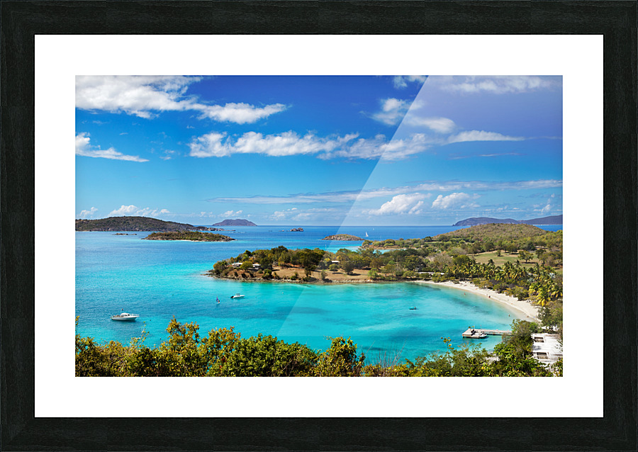 Caneel Bay Picture Frame print
