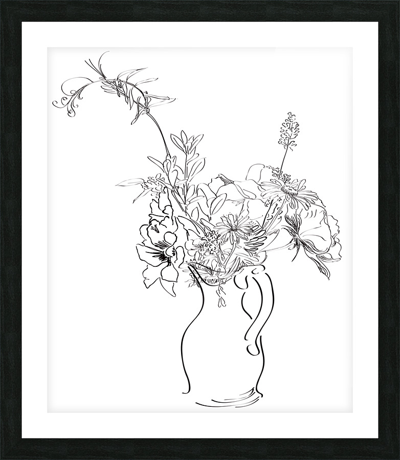 Spring flowers Picture Frame print