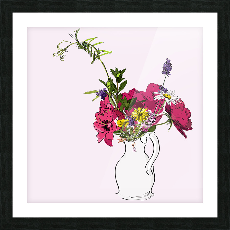 Spring flowers Picture Frame print