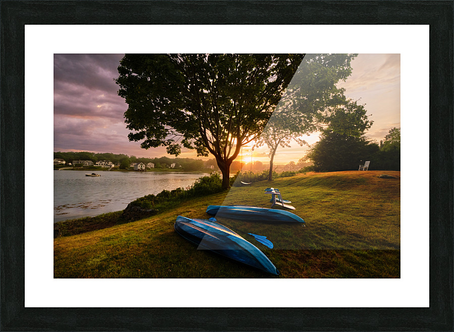 Summer relaxation Picture Frame print