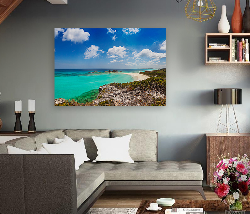 Dragon Cay from the cliffs Reproduction