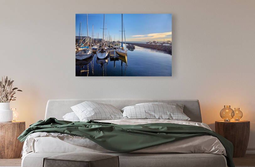 Edmonds Sunset at the marina 170708 0048 by Jo Ann Snover