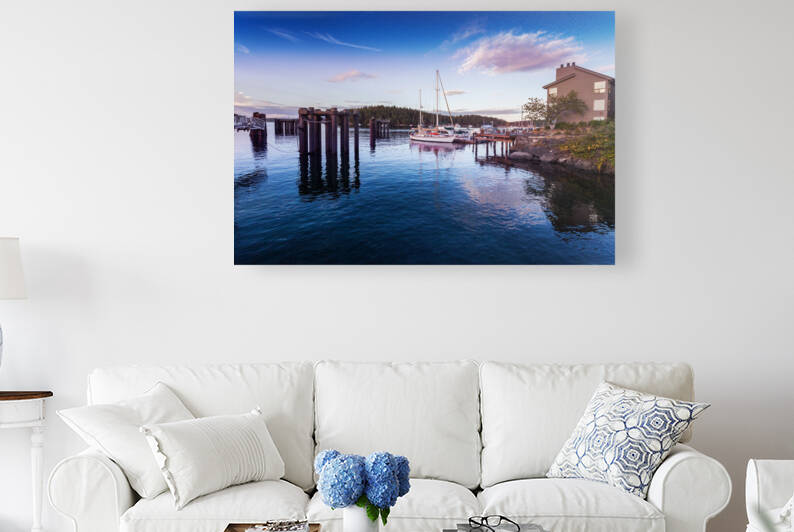 Friday Harbor San Juan Island by Jo Ann Snover