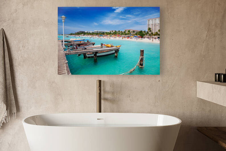Palm Beach Aruba by Jo Ann Snover