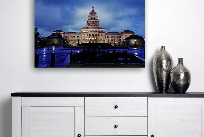 Austin Texas Capitol Reproduction