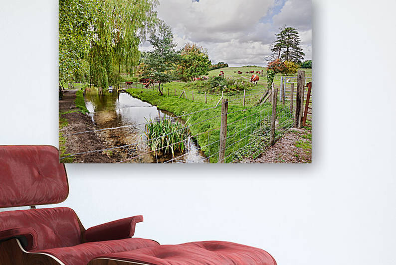 Small Kent farm by Jo Ann Snover