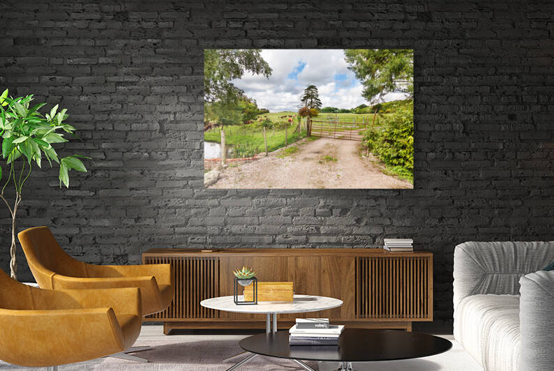 Farm entrance Reproduction